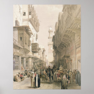 Moscheen-EL Mooristan, Kairo, "von Ägypten und von Poster