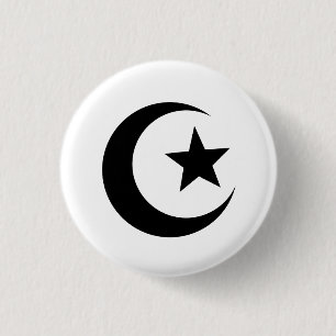Moscheen-Piktogramm-Knopf Button