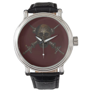 Moschettieri del Duce Cap Abzeichen Armbanduhr