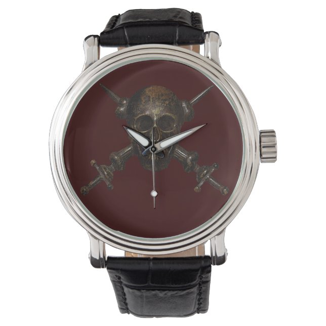 Moschettieri del Duce Cap Abzeichen Armbanduhr (Vorderseite)
