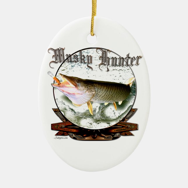 Moschusartiger Jäger 1 Keramikornament (Vorne)