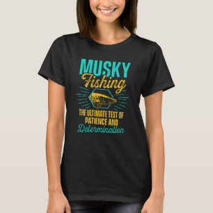 Moschusfischen: Der ultimative Test der Geduld und T-Shirt