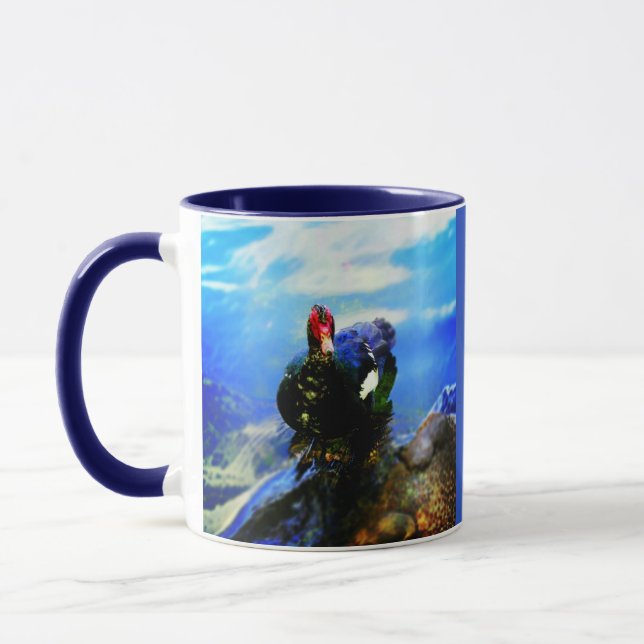 Moschushuhn-Tasse Tasse (Links)