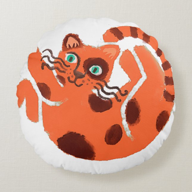 moscodubardv rundes kissen (Vorderseite)