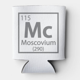 Moscovium - Russische wissenschaftliche Periodisch Dosenkühler
