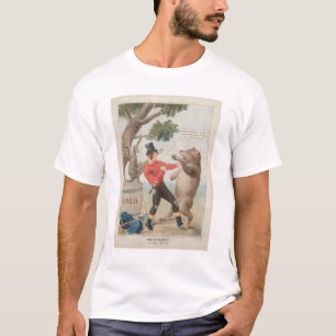 Mose in Kalifornien: Set-zu mit einem Bären (1475 T-Shirt