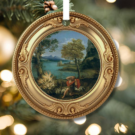 Mose und der brennende Busch Advent Jesse-Baum Ornament Aus Metall