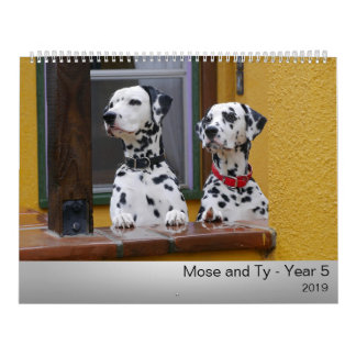 Mose und Ty Kalender 2019