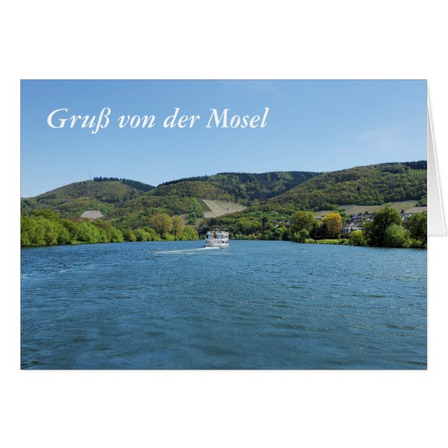 Mosel bei Andel (Vorderseite (Horizontal))