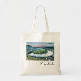 Moselle Calmont Loop Bremm Sunset River Souvenir Tragetasche