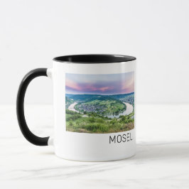 Moselle Loop Sunset Kroev Panorama Deutschland Tasse