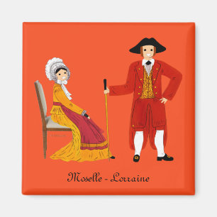 Moselle, Lorraine, Frankreich  Magnet