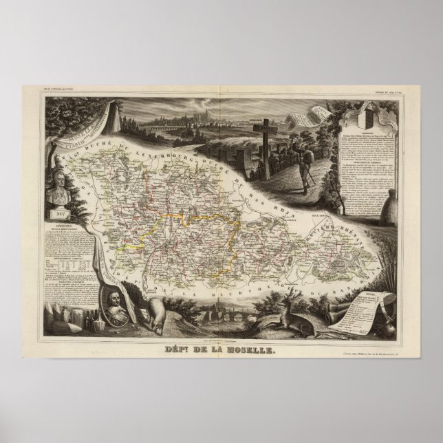 Moselle Poster (Vorne)