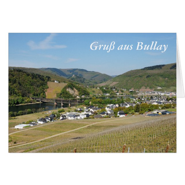 Moseltal bei Bullay (Vorderseite (Horizontal))