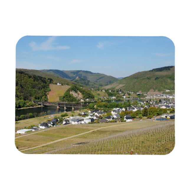 Moseltal bei Bullay Magnet (Horizontal)