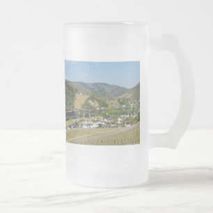 Moseltal bei Bullay Mattglas Bierglas