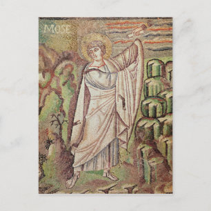 Moses auf dem Sinai Postkarte