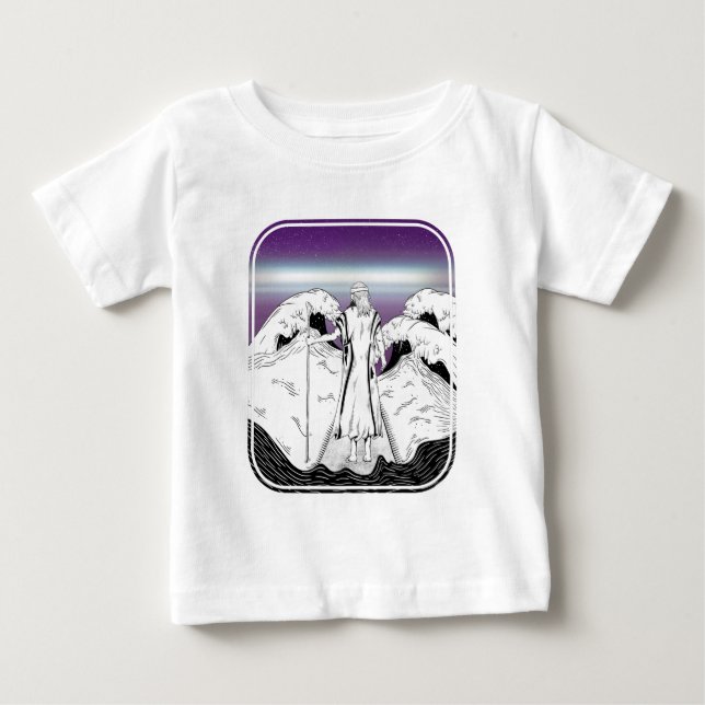 Moses Baby T-shirt (Vorderseite)