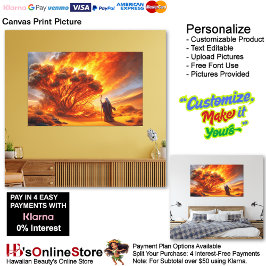 Moses Burning Bush Canvas Print Picture 1 Leinwanddruck