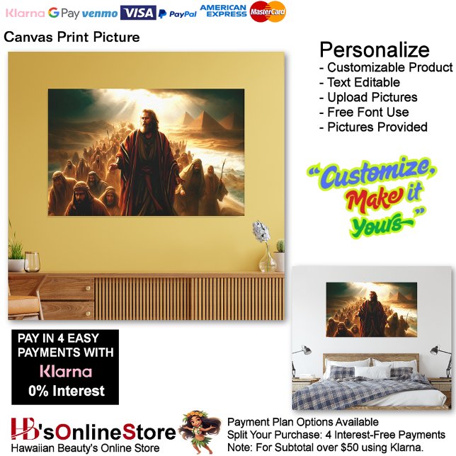 Moses Canvas Print Picture 5 Leinwanddruck (Moses Leads His People to Freedom Canvas Print Picture 5.
)