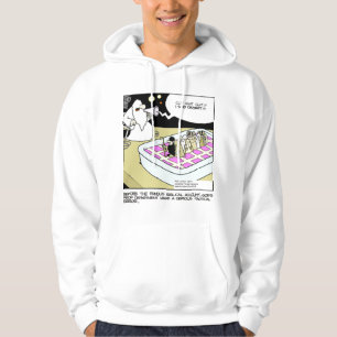 Moses Crossing The Dessert Funny Cartoon Hoodie vo