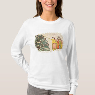 Moses, der das Rote Meer auf den Ägyptern schlie T-Shirt