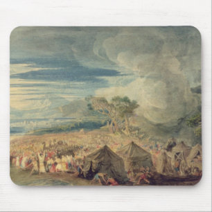 Moses, der das Wasser des Roten Meers teilt Mousepad