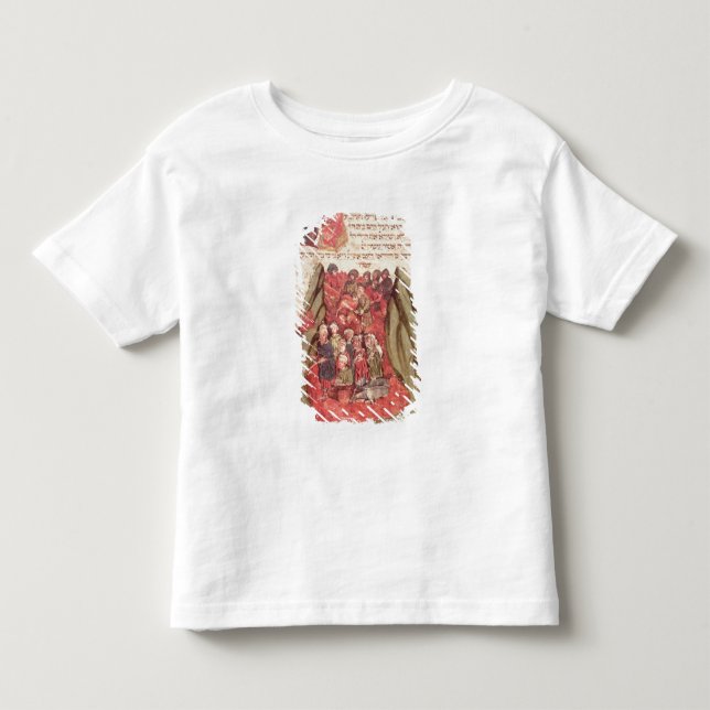 Moses führt die Kinder von Israel herüber Kleinkind T-shirt (Vorderseite)