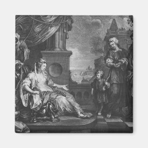 Moses holte Pharoahs Tochter, c.1752 Magnet