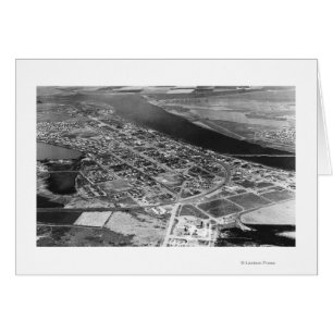 Moses Lake, WA Luftbild Städtefotografie