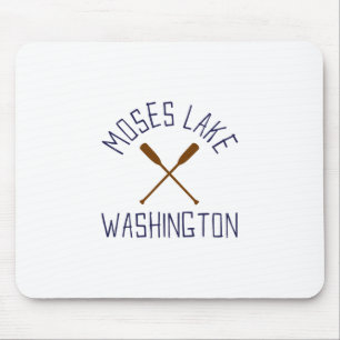Moses Lake Washington Outdoors Vintage 2  Mousepad