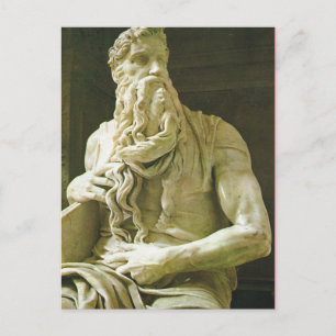 Moses, Michelangelo, S Pietro in Vincoli Postkarte
