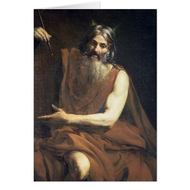 Moses mit den Tabletten des Gesetzes, c.1627-32 (Vorne)