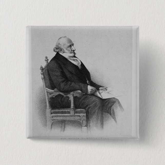 Moses Montefiore Button (Vorderseite)