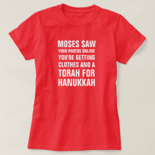 Moses sah, dass Ihre Fotos online, das Sie T-Shirt