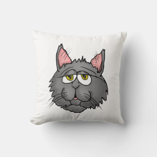 Moses the Qat Throw Pillow Kissen