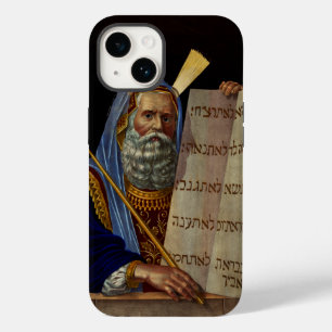 Moses und die Gesetzestafeln Kunst Case-Mate iPhone 14 Hülle