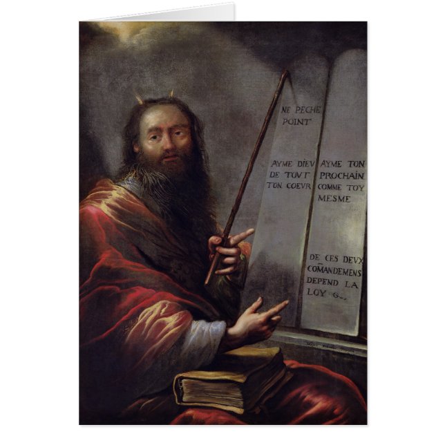 Moses und die Tabletten des Gesetzes (Vorne)