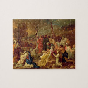 Moses und die unverschämte Schlange, c.1653-54 (