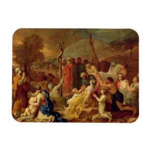 Moses und die unverschämte Schlange, c.1653-54 ( Magnet