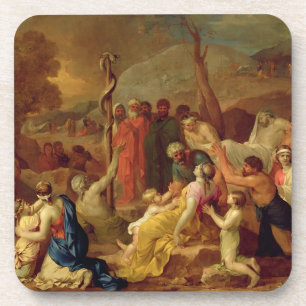 Moses und die unverschämte Schlange, c.1653-54 ( Untersetzer