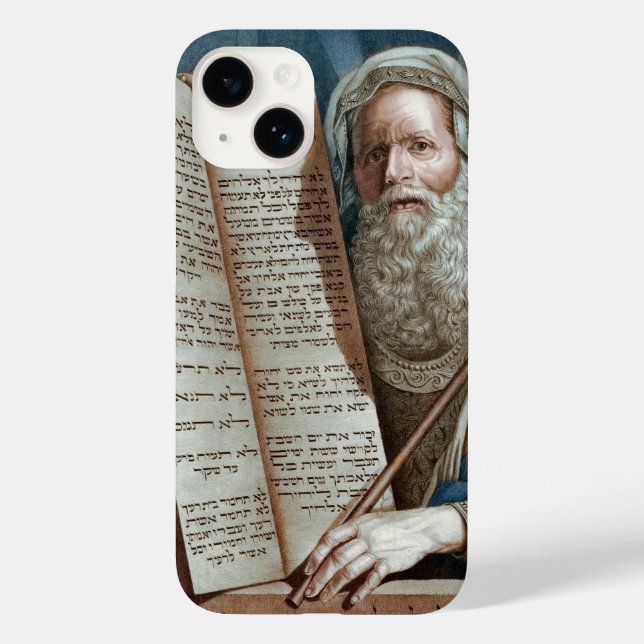 Moses und die zehn Gebote Case-Mate iPhone 14 Hülle (Rückseite)