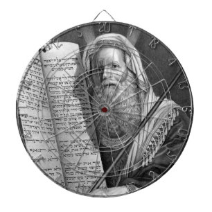 Moses und die zehn Gebote Dartscheibe