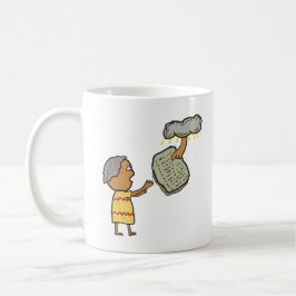 Moses und die zehn Gebote Kaffeetasse