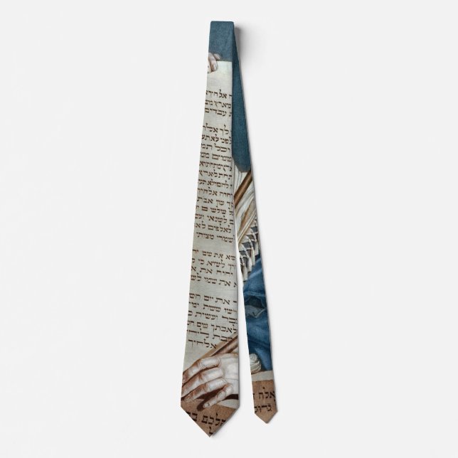 Moses und die zehn Gebote Krawatte (Vorderseite)