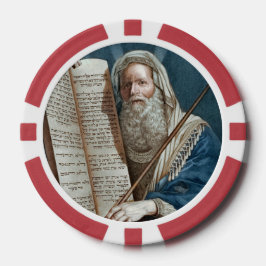 Moses und die zehn Gebote Pokerchips