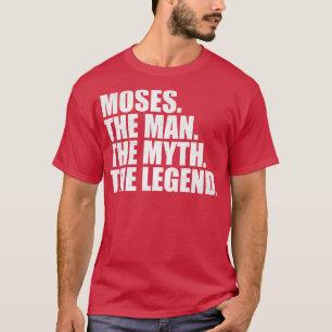 MosesMoses Name Moses Vorname T-Shirt