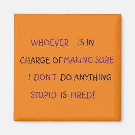 Moshe Square Magnet 2