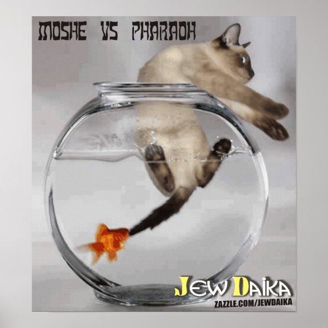 Moshe vs Pharaoh Poster (Vorne)