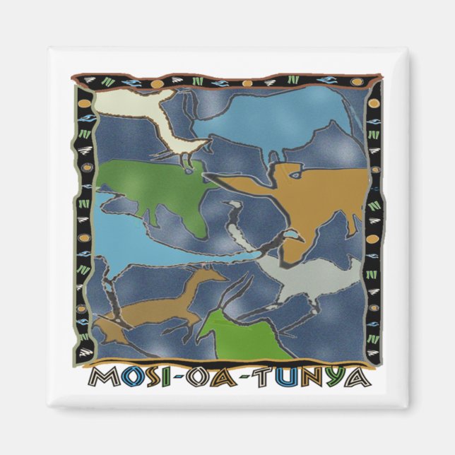 Mosi-oa-Tunya Magnet (Vorne)